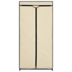 Armario color crema 75x50x160 cm