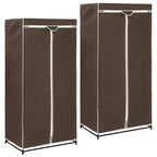 Armario color crema 75x50x160 cm