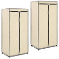 Armario color crema 75x50x160 cm