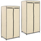 Armario color crema 75x50x160 cm