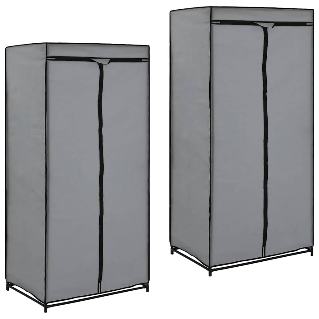 Armario color crema 75x50x160 cm