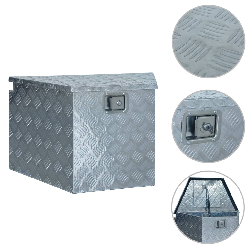 Caja de aluminio 1085x370x400 mm negra