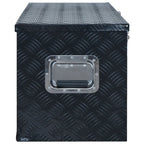 Caja de aluminio 1085x370x400 mm negra
