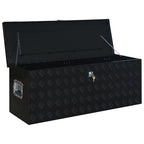 Caja de aluminio 1085x370x400 mm negra