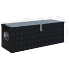 Caja de aluminio 1085x370x400 mm negra