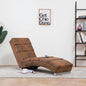 Grey faux suede massage couch