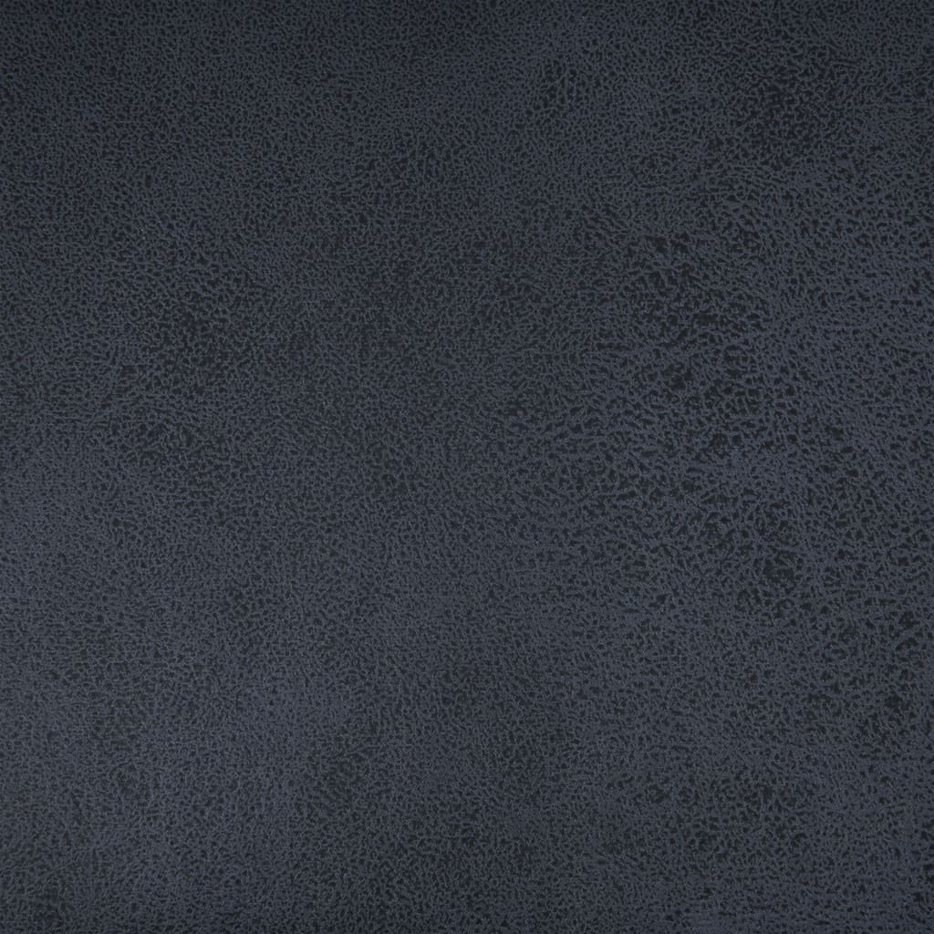 Diván de masaje de piel de ante artificial gris