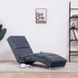 Grey faux suede massage couch