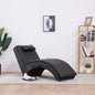Sofa with grey artificial suede pillow