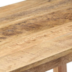 Escritorio de madera maciza de mango 180x120x76 cm