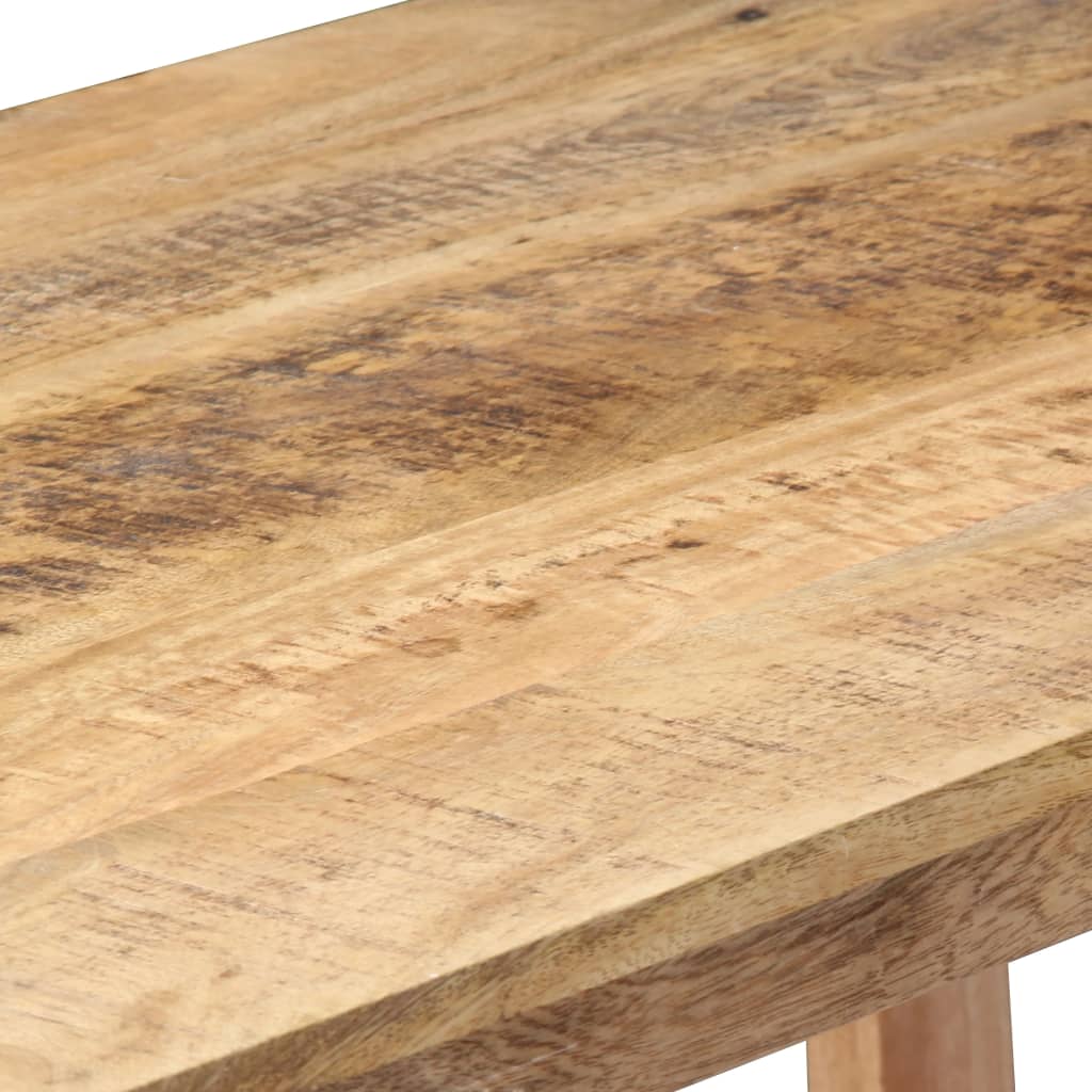 Escritorio de madera maciza de mango 180x120x76 cm