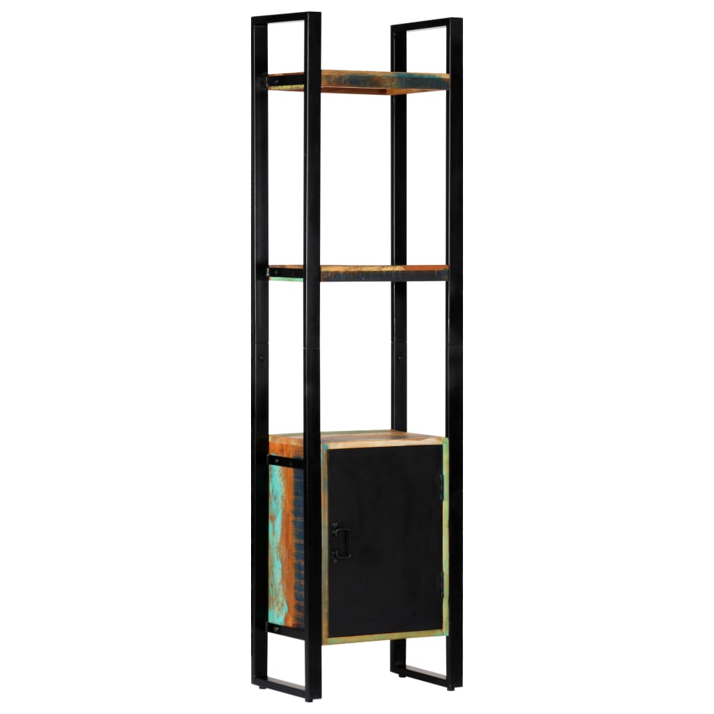 Estantería de madera maciza reciclada 45x30x171 cm