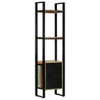 Estantería de madera maciza reciclada 45x30x171 cm