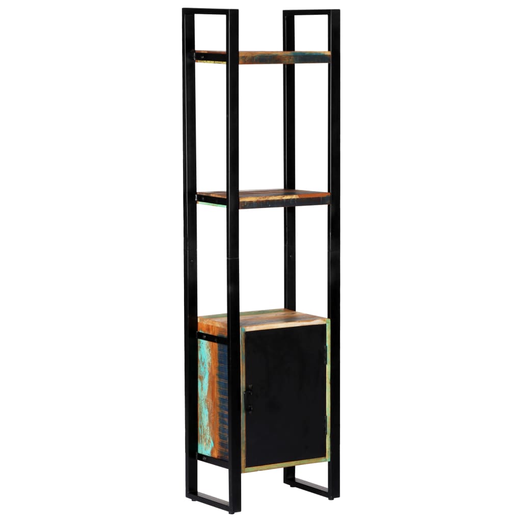 Estantería de madera maciza reciclada 45x30x171 cm