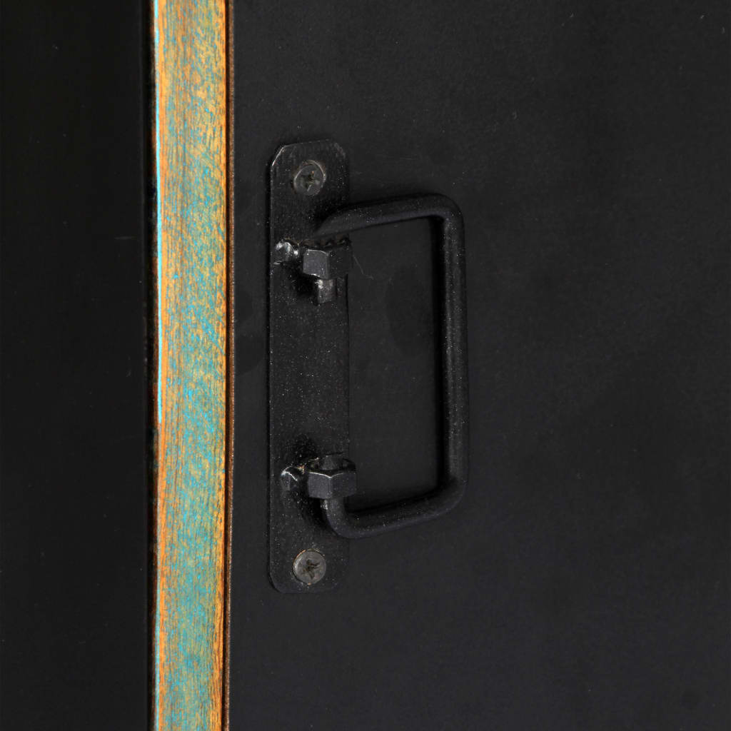 Estantería de madera maciza reciclada 45x30x171 cm