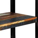 Estantería de madera maciza reciclada 45x30x171 cm