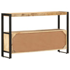 Aparador madera maciza de mango 120x30x75 cm