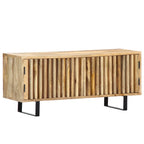 Mueble para TV madera maciza de mango 90x30x40 cm