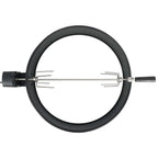 Kit de anillo asador de barbacoa negro 57 cm