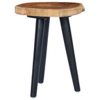 Mesa de centro de madera maciza de teca 40x45 cm