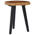 Mesa de centro de madera maciza de teca 40x45 cm