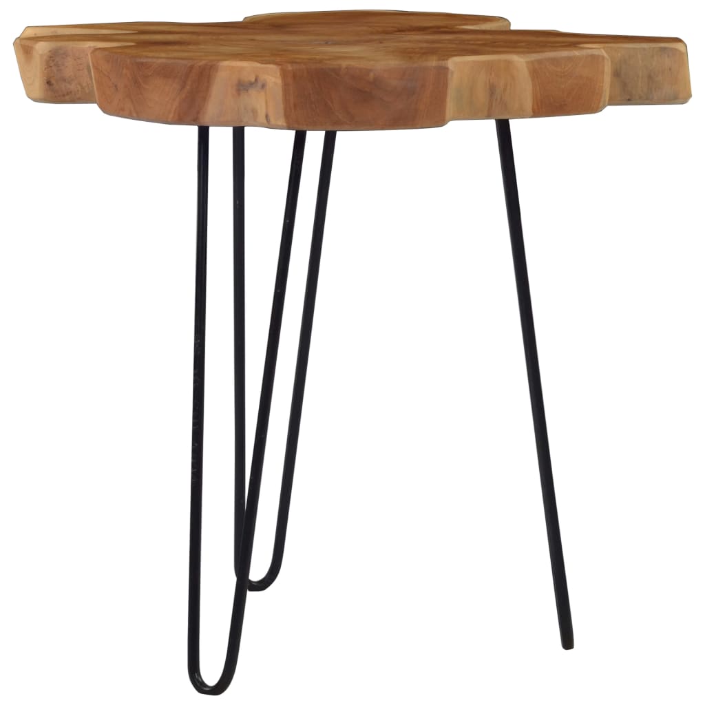 Mesa de centro de madera de teca (60-70)x45 cm