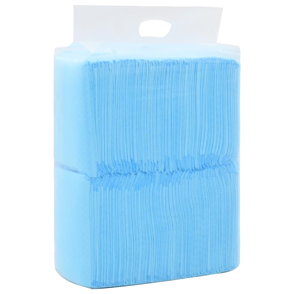 Tapetes absorventes para animais de estimação 100 unidades 45x33 cm tecido não tecido