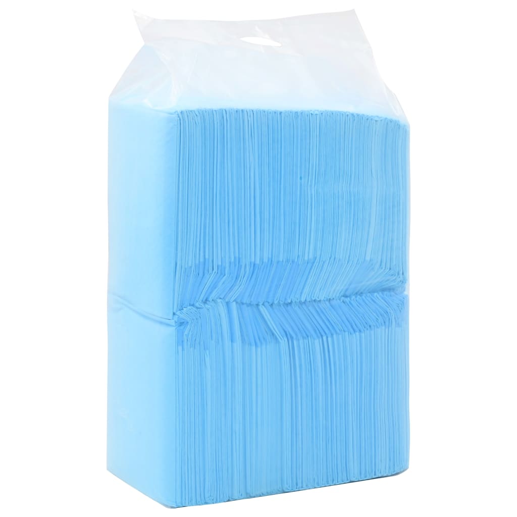 Tapetes absorventes para animais de estimação 100 unidades 45x33 cm tecido não tecido