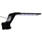 Luz LED para aquário com braçadeira azul e branca 25-45 cm