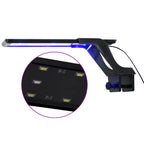 Luz LED para acuario con abrazadera azul y blanco 25-45 cm