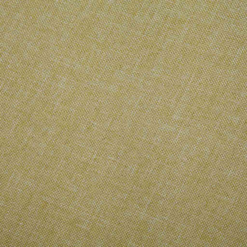 Sillón en forma de cubo de tela verde