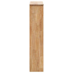 Zapatero de madera maciza de nogal 55x20x104 cm