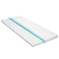 282768 Colchão Topper 80x200 cm Espuma Fria Perfil de Ovo 6 cm