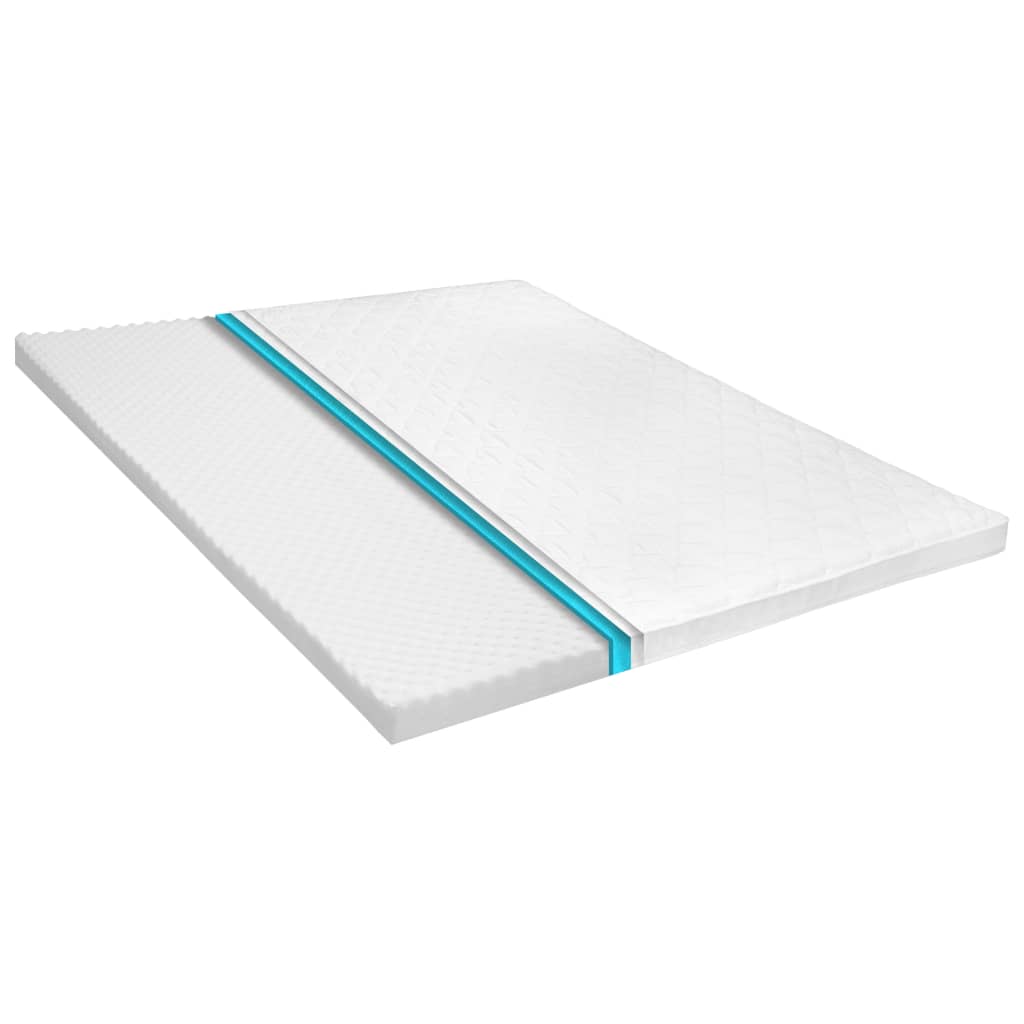 Sobrecolchón 100x200 cm espuma de gel 7 cm