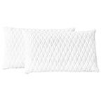 Almohadas 2 unidades de espuma viscoelástica 60x40x14 cm