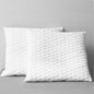 Almohadas 2 unidades de espuma viscoelástica 60x40x14 cm