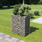 Arriate de gaviones de acero 180x50x100 cm