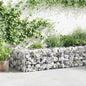 Muro de gaviones de acero 450x30x100 cm