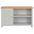 Mueble para el televisor gris 95x39x58 cm