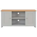 Mueble de TV gris 120x39x58 cm