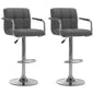 Kitchen bar stools, 2 units, cream fabric