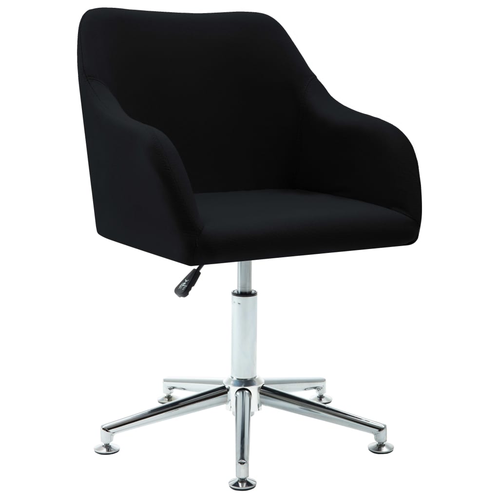 Silla de comedor giratoria tela amarilla