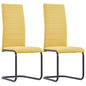 Dining Chairs 4 Units Green Velvet