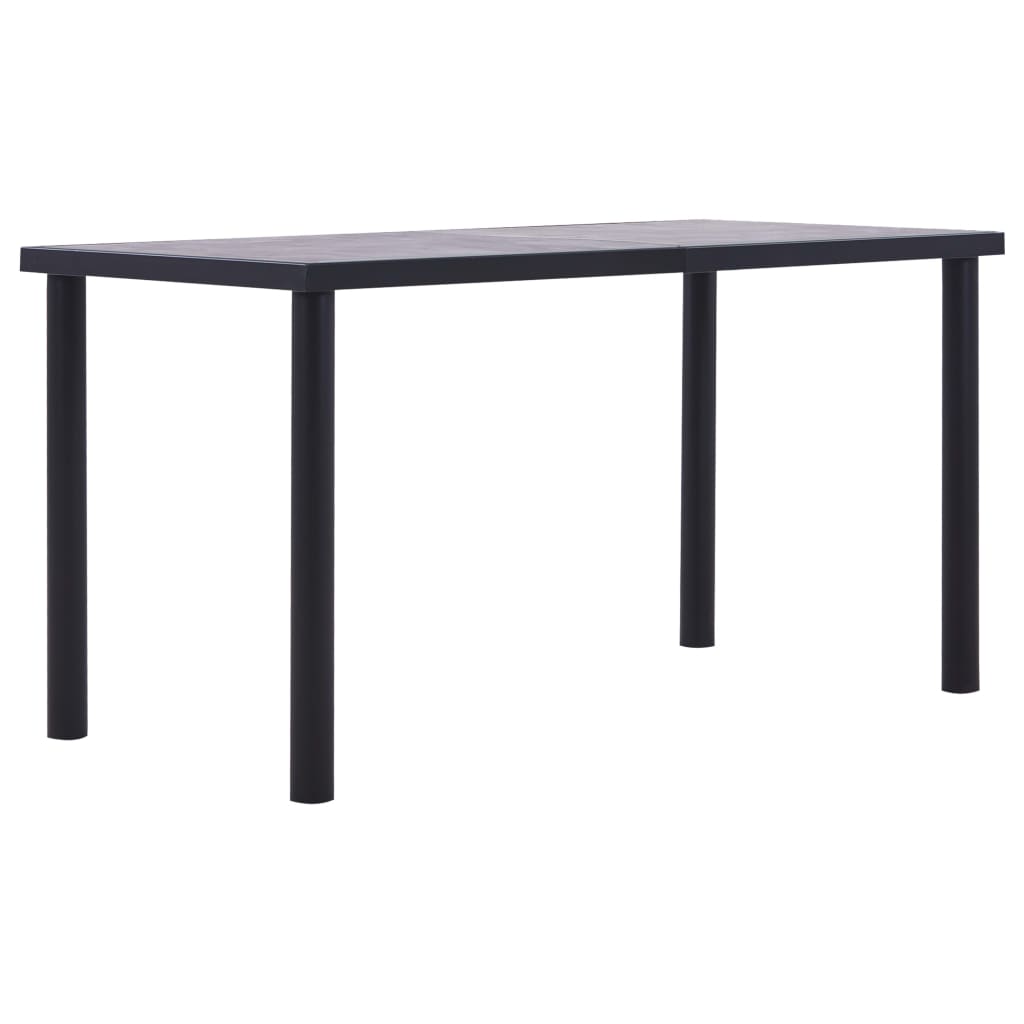 Mesa de comedor de aglomerado madera envejecida 180x90x76 cm