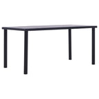 Mesa de comedor de aglomerado madera envejecida 180x90x76 cm