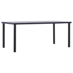 Mesa de comedor de aglomerado madera envejecida 180x90x76 cm