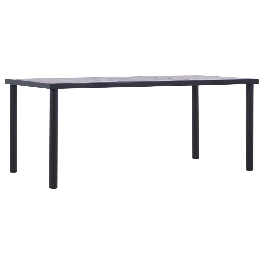 Mesa de comedor de aglomerado madera envejecida 180x90x76 cm