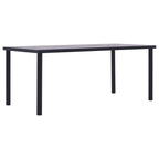 Mesa de comedor de aglomerado madera envejecida 180x90x76 cm