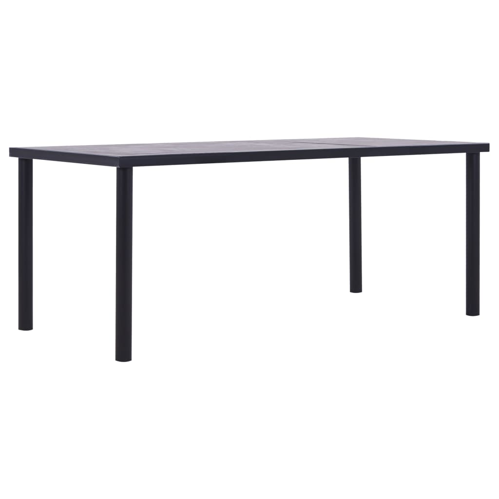 Mesa de comedor de aglomerado madera envejecida 180x90x76 cm