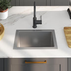 Fregadero de cocina hecho a mano acero inoxidable